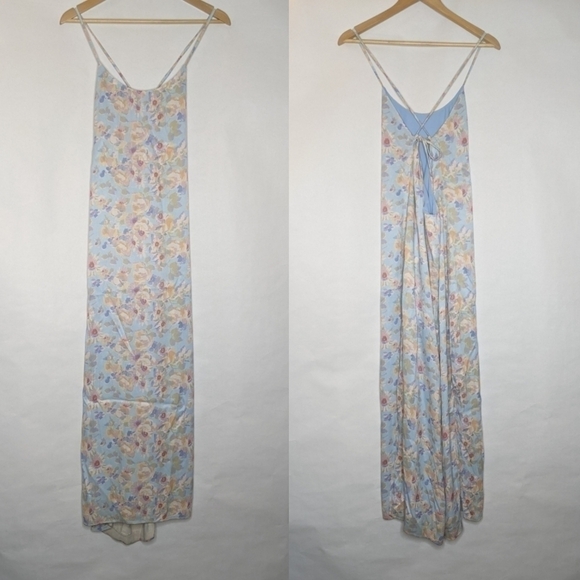 SOMETHING NAVY DRESS FLORAL Blue - Picture 5 of 15